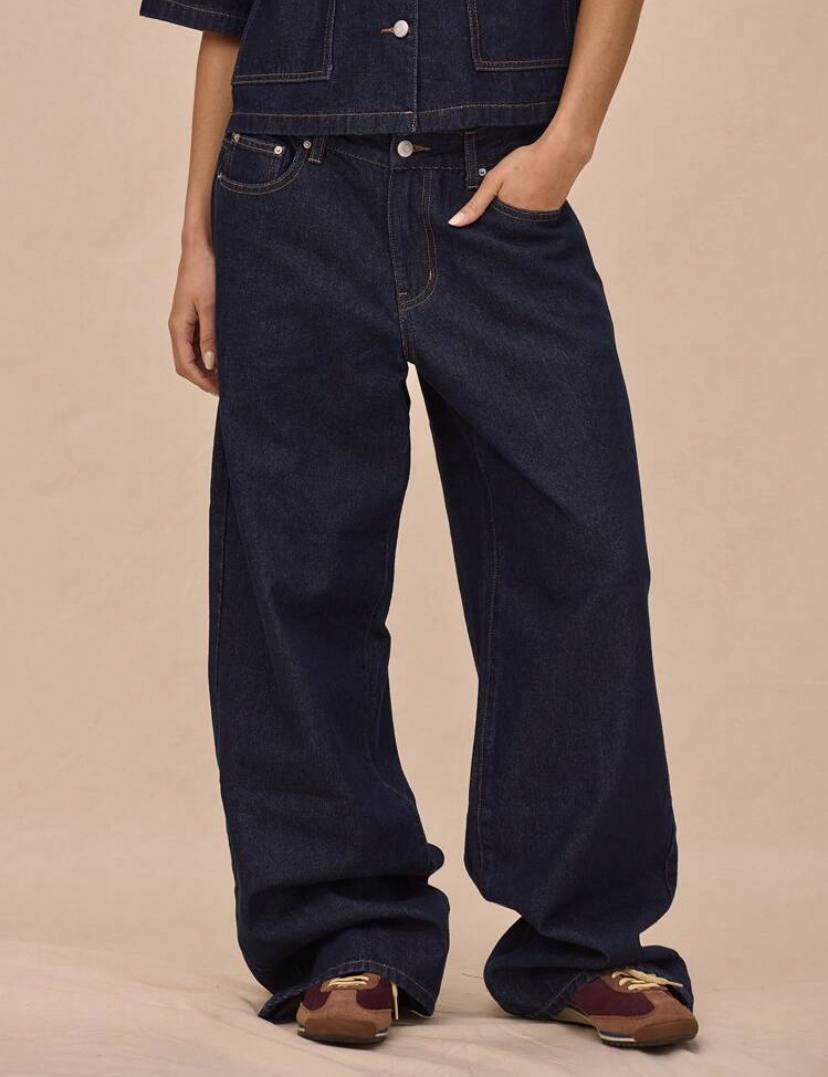 DENIM JEANS TOP AND PANTS
